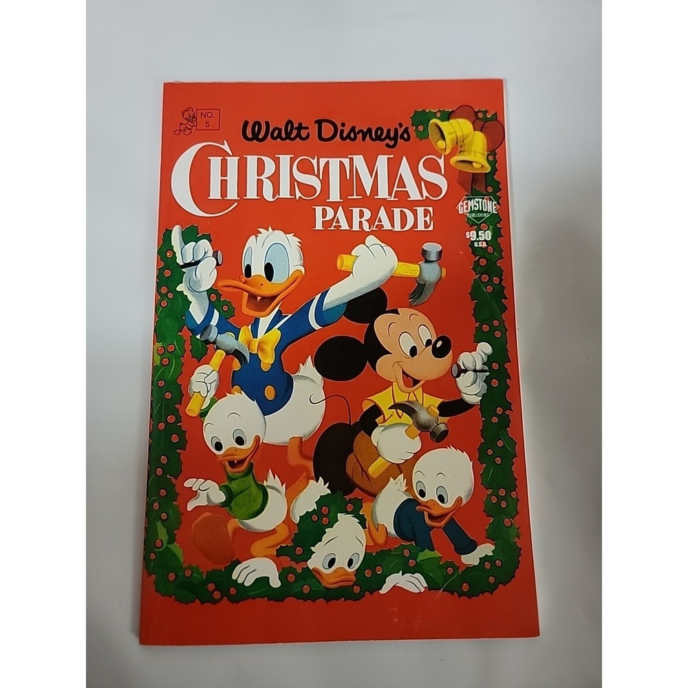 Walt Disney's Christmas Parade #5 Gemstone 2008 Carl Banks Mickey Donald